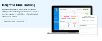 Freshbooks time tracking